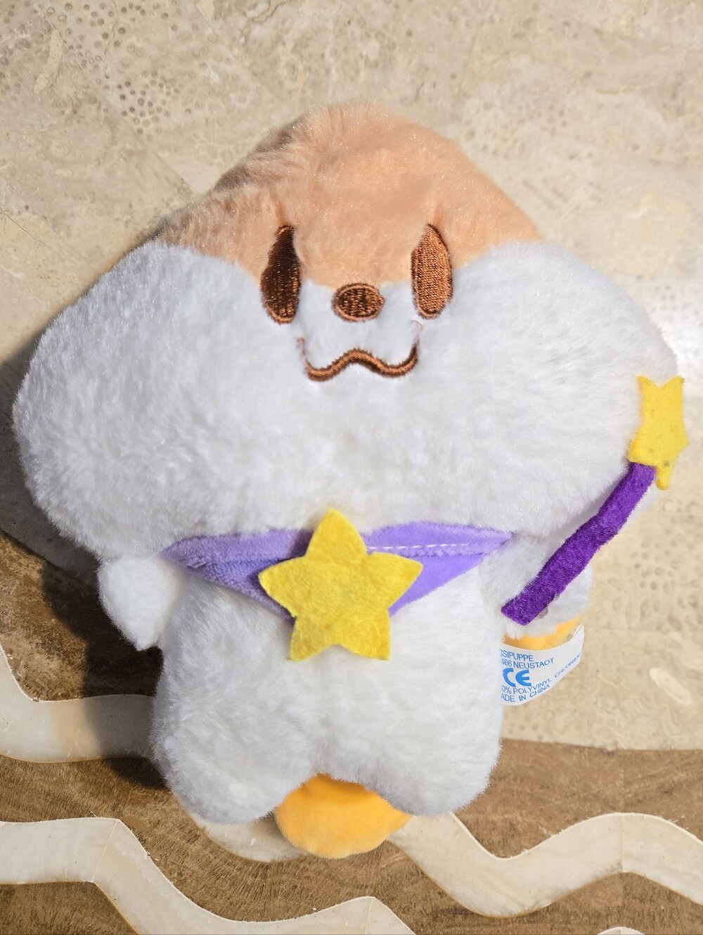 Kawaii Hamster Fairy Magical Wand Cute Winged 8 Inch Plushie